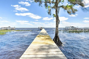 Renovated Crescent Lake Escape with Waterfront Deck!